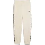 Puma ESS GRAPHIC Animal Comfort High-Waist Sweatpants Pink/Weiß L