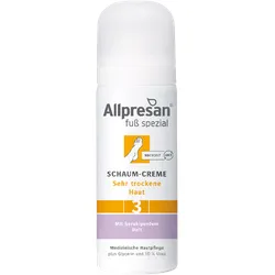 Allpresan Fuß Spezial Nr.3 Schaum-Creme Sehr trockene Haut mit beruhigendem Duft 35ml - Reisegröße