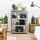 shelfr Schwerlastregal Edelstahl 74x41x109 cm Silber 4 Ebenen