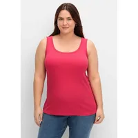 Sheego Tanktop in magenta | Gr.: 48