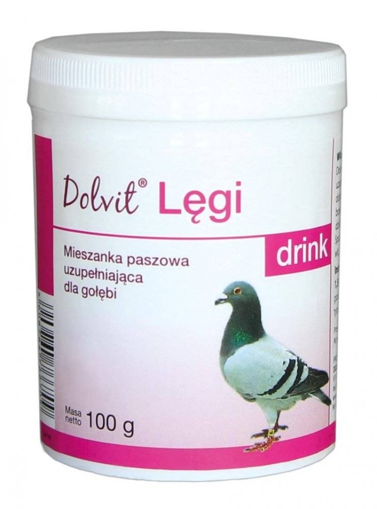 Dolvit "Legi Drink" Vitamine für Tauben während der Brutzeit 100g (Rabatt für Stammkunden 3%)