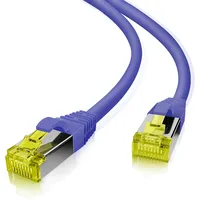 Helos Patchkabel, S/FTP, RJ-45/RJ-45, 5m, violett (191050)