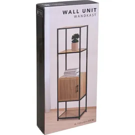 Koopmann International Regal SHADIA Bücherregal 43 x 33 x 153 cm Braun