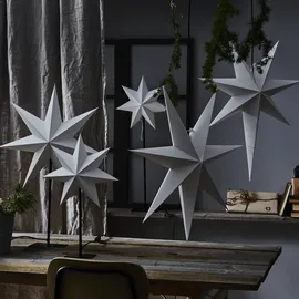 Star Trading Papierstern 52 x 80 cm Weiß