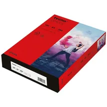 Inapa tecno colors A4 160 g/m2 250 Blatt intensivrot