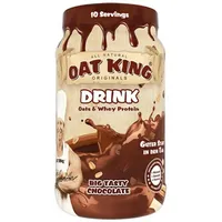 OatKing Oat King Oats & Whey Protein Drink, 600 g Getränkepulver, Big Tasty Chocolate