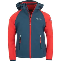 TROLLKIDS Kids Rondane Zip Off Jacket XT Jungen Regenmantel Mehrfarbig 819-410 Grösse 176 - Rot, Blau