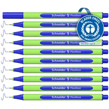 Schneider Line-Up Fineliner blau 0,4 mm, 10 St.