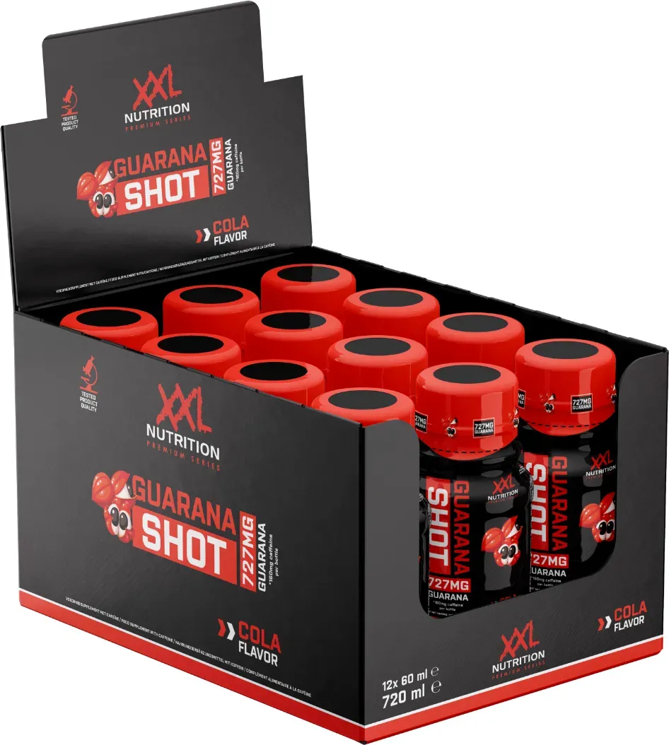 XXL Nutrition - Guarana Shot  -  12 Pack