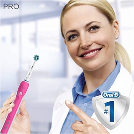 Oral B Pro 750 CrossAction Pink Limited Edition