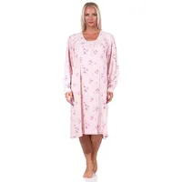 Normann-wäschefabrik NORMANN Nachthemd Spitze, Knopfleiste am Hals - 69578