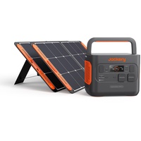 Jackery Solargenerator 1500 PRO 200W, 1512Wh Powerstation mit SolarSaga 2x100W, Solar- und AC-Schnellladung in 2 Std. 2 * 100W PD, 2x1800W AC-Ausgänge, ideal für Camping und für Notfälle zu Hause