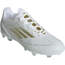 adidas F50 League FG/MG Cloud White / Gold Metallic / Cloud White 41 1/3