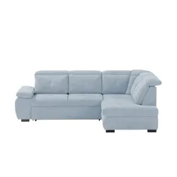 smart Ecksofa  Tamara , blau , Maße (cm): B: 252 H: 90 T: 192