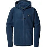 Haglöfs Herren Malung Pile Kapuzenfleece - Tarn Blue - M