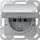 Gira Schuko-Steckdose 16 A 250 V~ Grau 1 St.