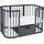 Waldin Schublade für 7in1 Babybett, Kinderbett, KEIN BETT, Graphit,Graphit - Dunkelgrau