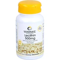 Warnke Vitalstoffe Lecithin 500 mg Softgels 100 St.