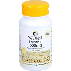 Warnke Vitalstoffe Lecithin 500 mg Softgels 100 St.