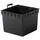 Prosperplast Urbi Square Beton Effect 26,5 x 26,5 x 50 cm anthrazit