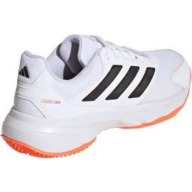 adidas Courtjam Control 3 Clay Tennisschuhe Herren JR1751 - cloud white/core black/lucid orange 42 2/3