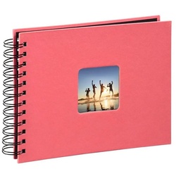 Hama Fotoalbum Fine Art, 24 x 17 cm, 50 Seiten, Photoalbum Flamingo rosa