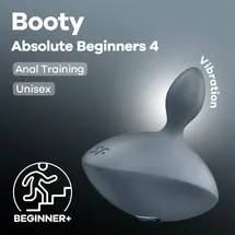 Satisfyer Booty Absolute Beginners 4, 8,3 cm, grau
