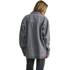 Noisy May Jeansjacke NMALVA L/S DNM SHACKET AZ450MG NOOS grau XS (34)