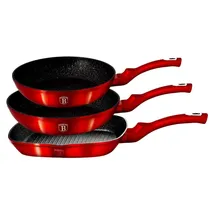 Berlinger Haus Burgundy Pfannen-Set 3-tlg. 20 cm + 24 cm + 28 cm