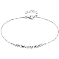 aniston jewelry & watches Armband mit Kugeln silberfarben 19 cm