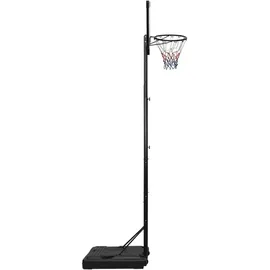 vidaXL Basketballständer Transparent 280-350 cm