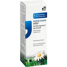 mometason adgc 50 Mikrogramm/Sprühstoß Nasenspray 10 g