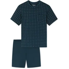 SCHIESSER Pyjama Comfort Essentials Blau S (48)
