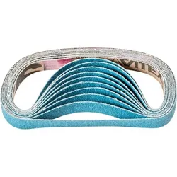 Zirkon Schleifband BA 12x330mm Z80 für hohen Abtrag mit Bandschleifer