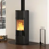 Spartherm Senso M H2O wasserführender Kaminofen Nero/Speckstein