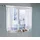 HOSSNER - ART OF HOME DECO Scheibengardine "Attersee" Gr. 1, weiß, B:40cm H:75cm, Baumwolle, HOSSNER - ART OF HOME DECO, Gardinen