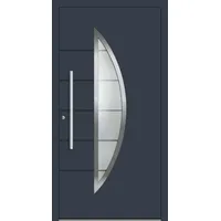 SCHÜCO Aluminium Haustür "SELMA" ADS 75.SI RC2 Anthrazit RAL 7016 innen öffnend DIN links