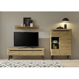 Home Affaire Tineo Lowboard 107 x 50 cm Holzfarben MDF