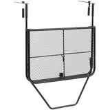 vidaXL Balkontisch Schwarz 60x40 cm Stahl