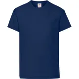 KIDS ORIGINAL T - leichtes Rundhalsausschnitt T-Shirt für Kinder in versch. Farben und Größen, navy, 164