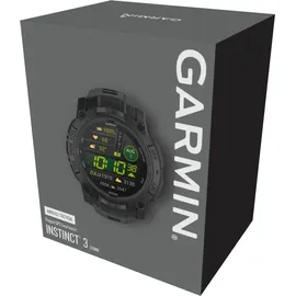 Garmin Instinct 3 AMOLED 50 mm Tactical Edition Schwarz