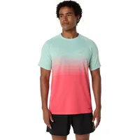 Asics Seamless SS TOP« CORAL REEF/OASIS GREEN, XL