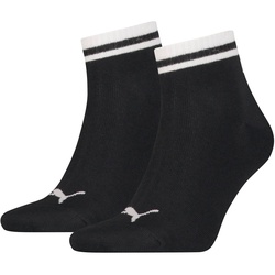 2er Pack PUMA Heritage Quarter Socken black 35-38