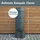 Prosperplast Vuelta Regentonne 110 l anthrazit/schwarz