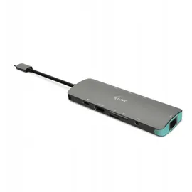 iTEC i-tec USB-C Metal Nano Docking Station mit 4K HDMI LAN und PD 100W