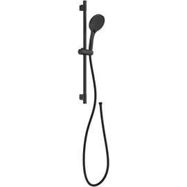 Schütte Capri Duschstange und Handbrause Schwarz 64296
