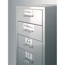 DURABLE Beschriftungsfenster LABELFIX, (B)200 x (H)20 mm