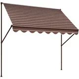 Angerer Klemmmarkise Exklusiv 350 cm dunkelbraun