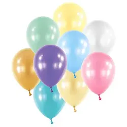 amscan® Luftballons Pearl bunt, 50 St.