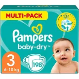 Pampers Baby-Dry Gr. 3 (6-10 kg) 198 St.